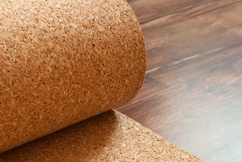 Φωτογραφία προϊόντος: ΟΕΜ Υπόστρωμα για laminate ΦΕΛΛΟΥ πάχους 3 χιλ. (Cork underlay 3 mm) |