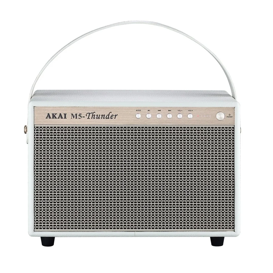 Φωτογραφία προϊόντος: Φορητό Ηχείο Bluetooth AKAI M5-Thunder White