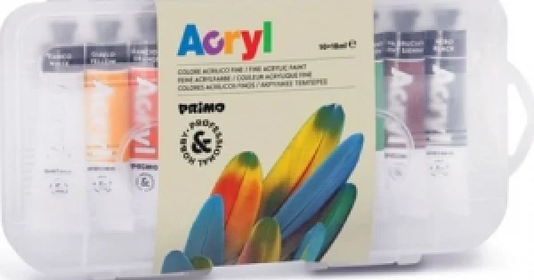 Φωτογραφία προϊόντος: ΑΚΡΥΛΙΚΑ ΧΡΩΜΑΤΑ CMP PRIMO 18ml ΣΕΤ 10 ΧΡΩΜΑΤΩΝ