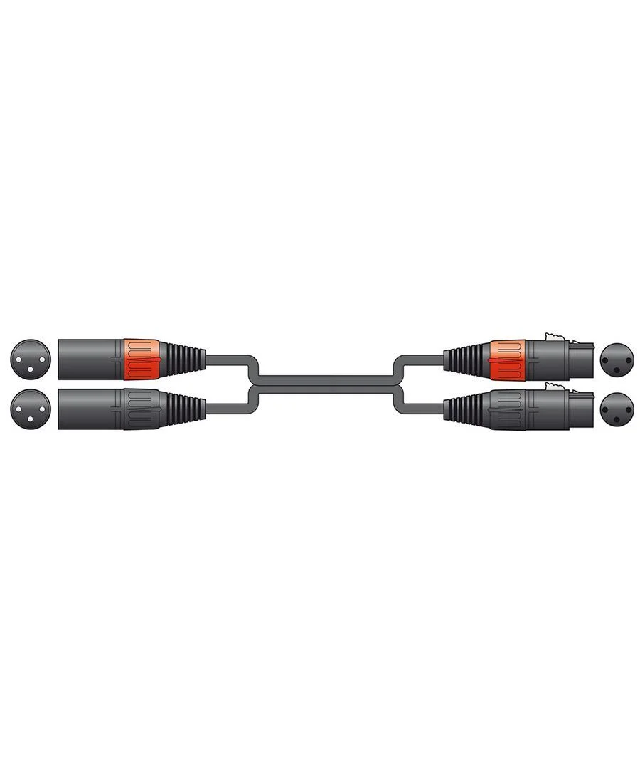 Φωτογραφία προϊόντος: Chord 2XF-2XM600 Καλώδιο Ήχου 2 x XLR Female - 2 x XLR Male 6m (Τεμάχιο)