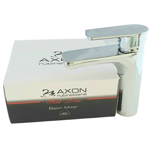 Φωτογραφία προϊόντος: Axon Red Line 340-09-14 Αναμεικτική Μπαταρία Νιπτήρα Ασημί
