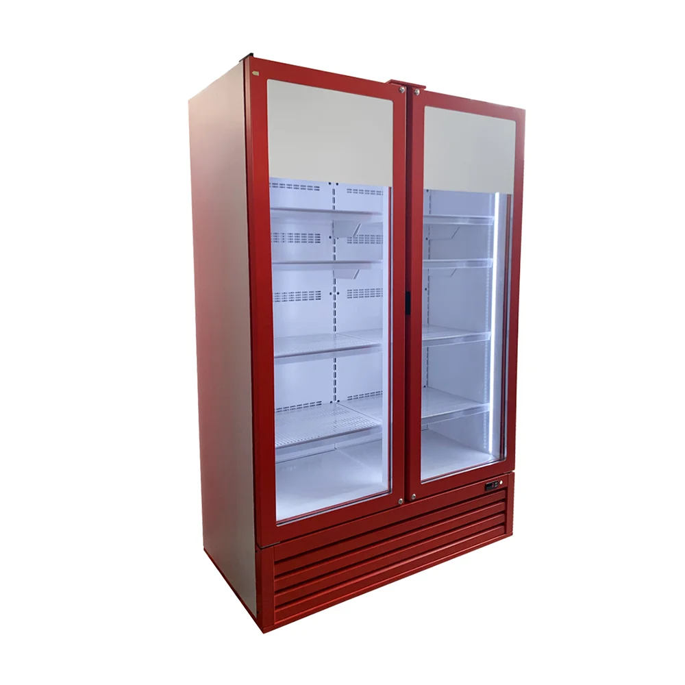 Φωτογραφία προϊόντος: ECOFRIDGE Ψυγείο Βιτρίνα Συντήρησης Διπλή Ανακατασκευής με Ανοιγόμενες Πόρτες 1000lt ST2XL