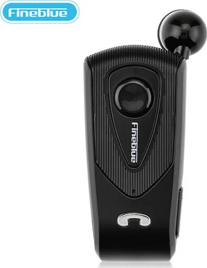 Φωτογραφία προϊόντος: Bluetooth Handsfree Ακουστικό Πέτου Fineblue F930 In-ear Μαύρο με Δόνηση