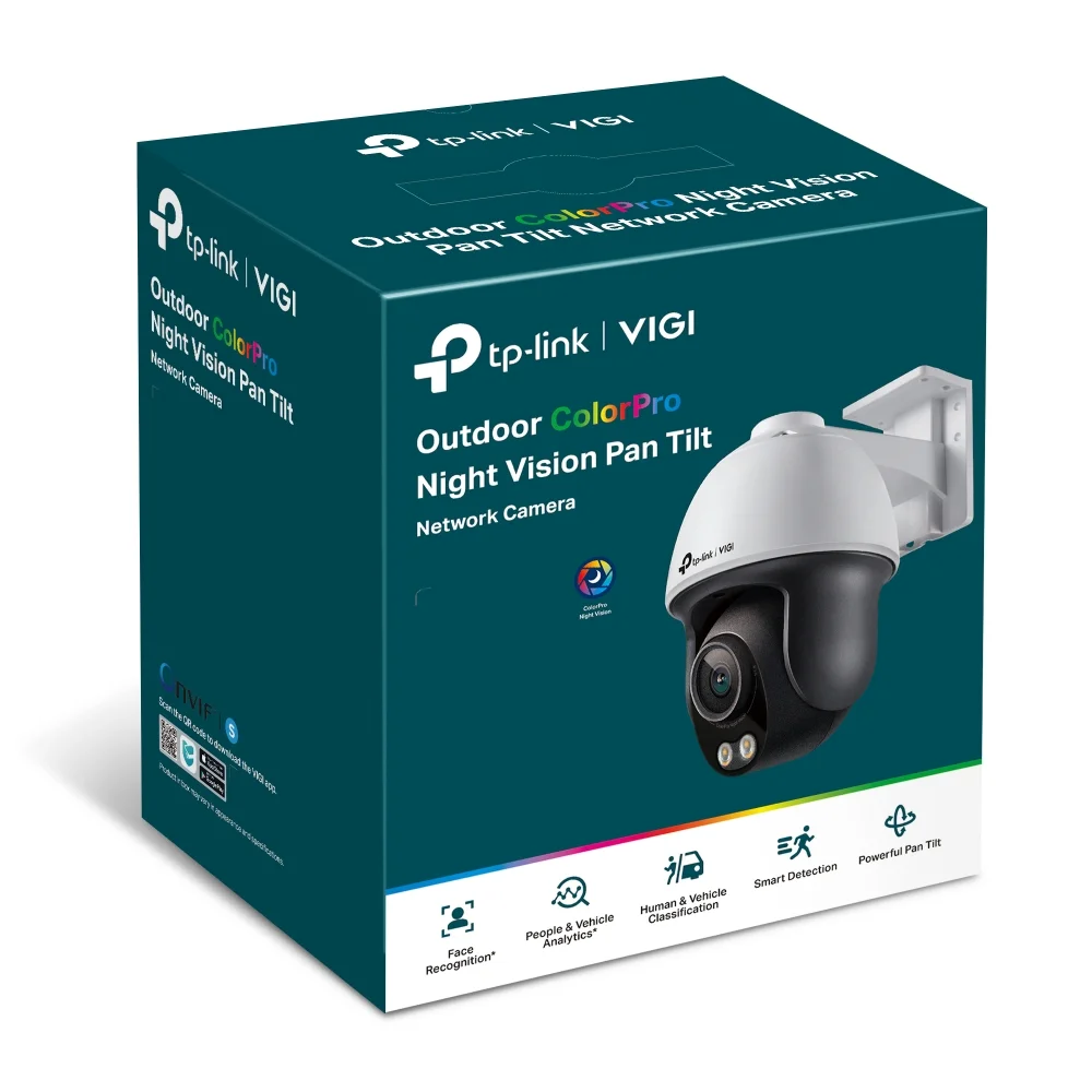 Φωτογραφία προϊόντος: ΤΡ-LΙΝΚ 4MP Outdoor ColorPro Night Vision Pan Tilt Network Camera
