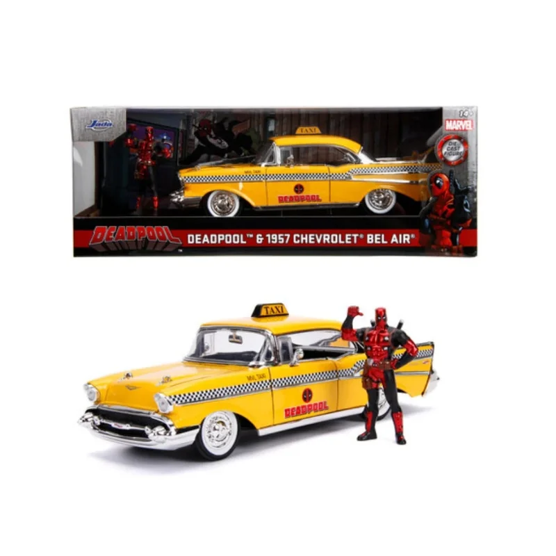 Φωτογραφία προϊόντος: Jada Toys Ρέπλικα όχημα DEADPOOL - 1957 Chevy Bel Air 1 + Deadpool Figure - 1:24 - 9330290314R00