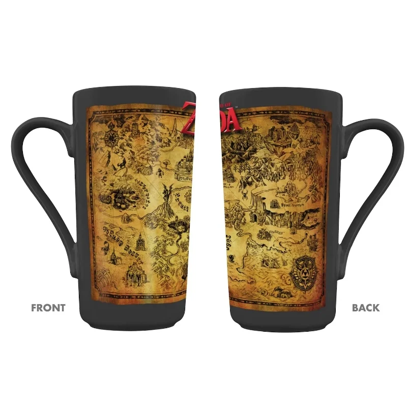 Φωτογραφία προϊόντος: PYRAMID Κούπα κεραμική ZELDA - Map - Latte Mug 480ml GMG2404355