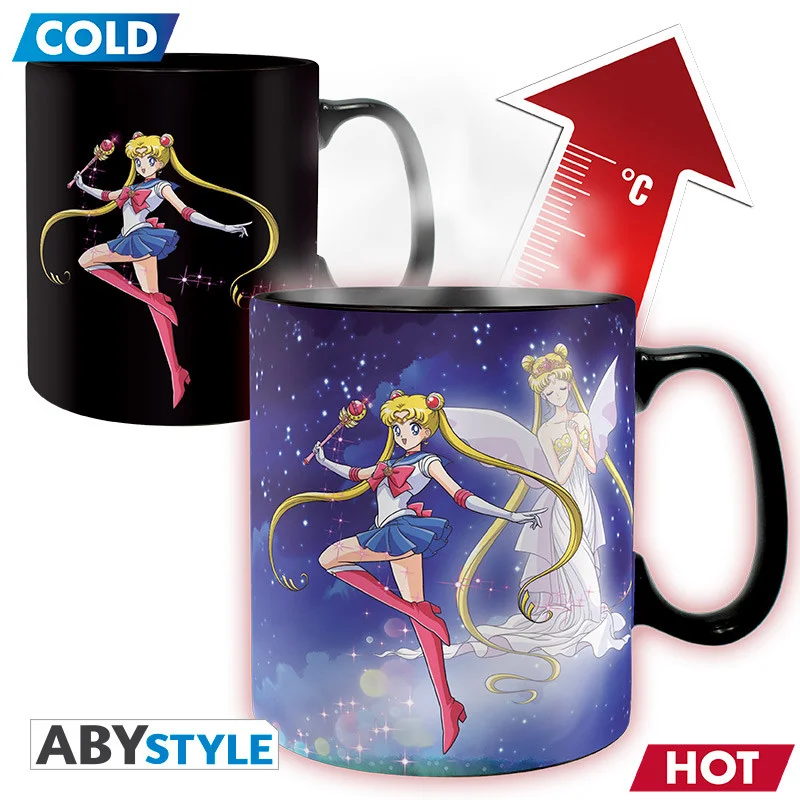 Φωτογραφία προϊόντος: Abysse Κούπα κεραμική SAILOR MOON - Mug Heat Change- 460ml- Sailor + Chibi ABYMUGA629