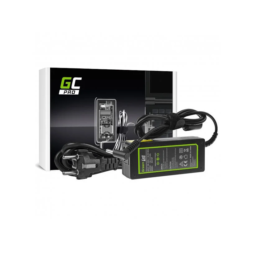Φωτογραφία προϊόντος: GreenCell Green Cell PRO Charger Asus 19V 3.42A 65W 4.5*3.0mm