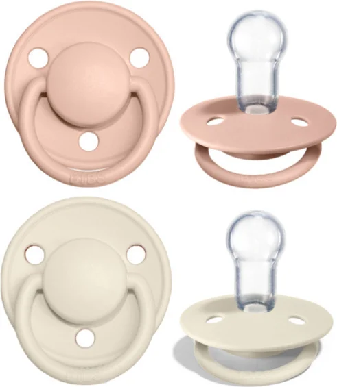 Φωτογραφία προϊόντος: BIBS De Lux 2 PACK Onesize (0+ months) Σιλικόνης 2τμχ