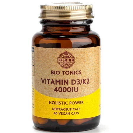 Φωτογραφία προϊόντος: Vitamin D3/K2 4000 IU 40 veg caps BioTonics