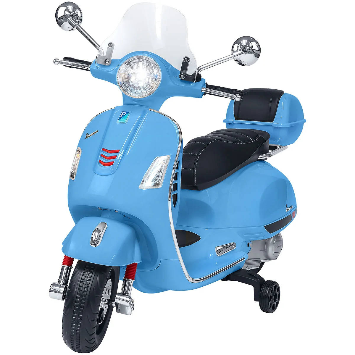 Φωτογραφία προϊόντος: GLOBO SPIDKO VESPA GTS SUPER SPORT B/O 12V AZZURRA - 39987