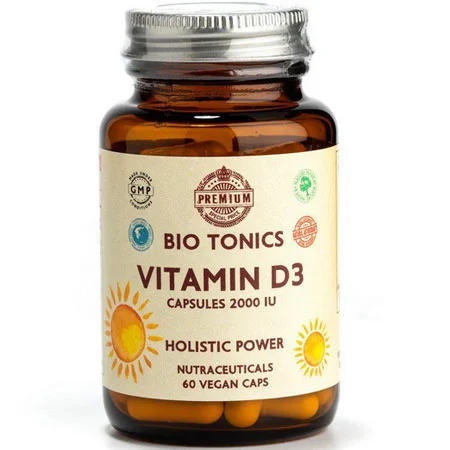 Φωτογραφία προϊόντος: Vitamin D3 2000 IU 60 veg. caps BioTonics