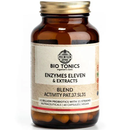Φωτογραφία προϊόντος: Enzymes Eleven & Extracts (Blend Activity Pat.37.SL31) 60 veg. caps BioTonics