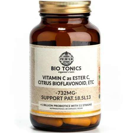 Φωτογραφία προϊόντος: Vitamin C as Ester C Citrus Bioflavonoid (Support Pat.18.SL13) 732 mg 60 veg. caps BioTonics