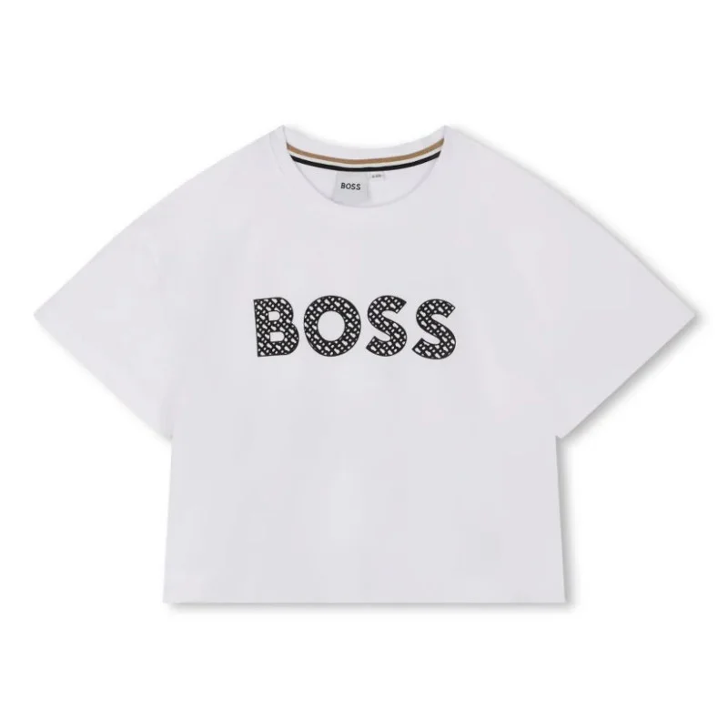 Φωτογραφία προϊόντος: Μπλούζα παιδική t-shirt HUGO BOSS white