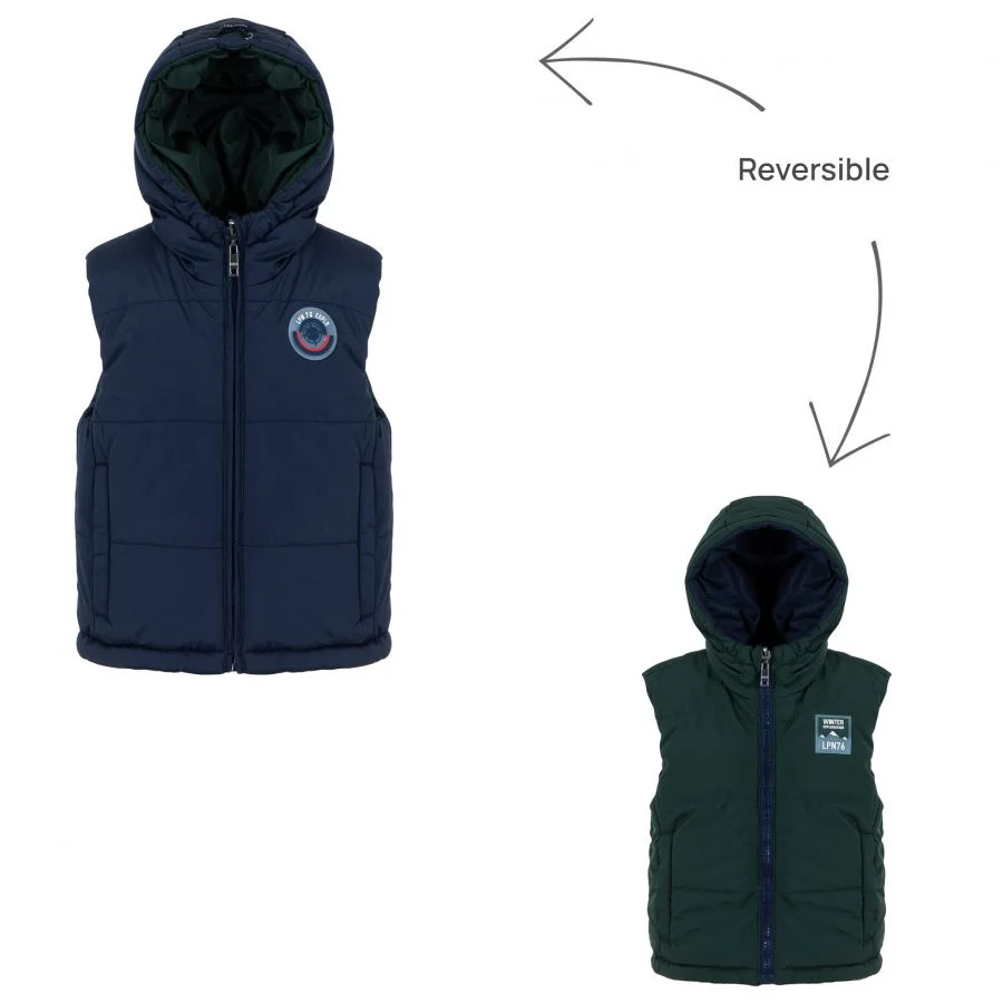 Φωτογραφία προϊόντος: Αμάνικο μπουφάν Lapin Reversible Blue