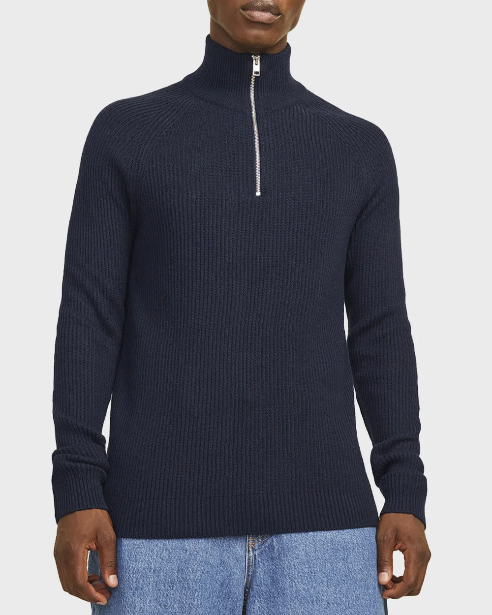 Φωτογραφία προϊόντος: JACK & JONES ΑΝΔΡΙΚΟ ΠΟΥΛΟΒΕΡ HALF-ZIP - 12258473 ΜΠΛΕ