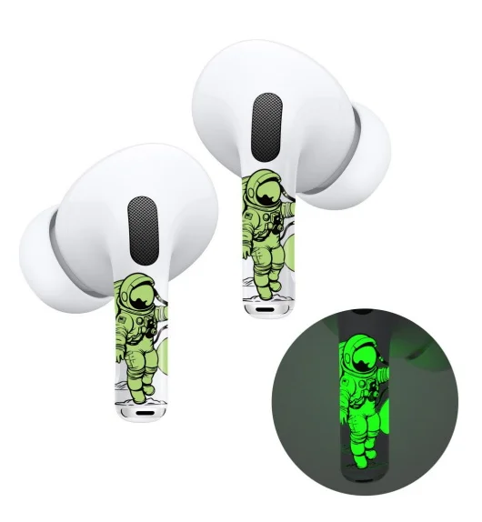 Φωτογραφία προϊόντος: RockMax Αυτοκόλλητα Glow Art Skin για AirPods Pro 2/Pro 1088APPYG