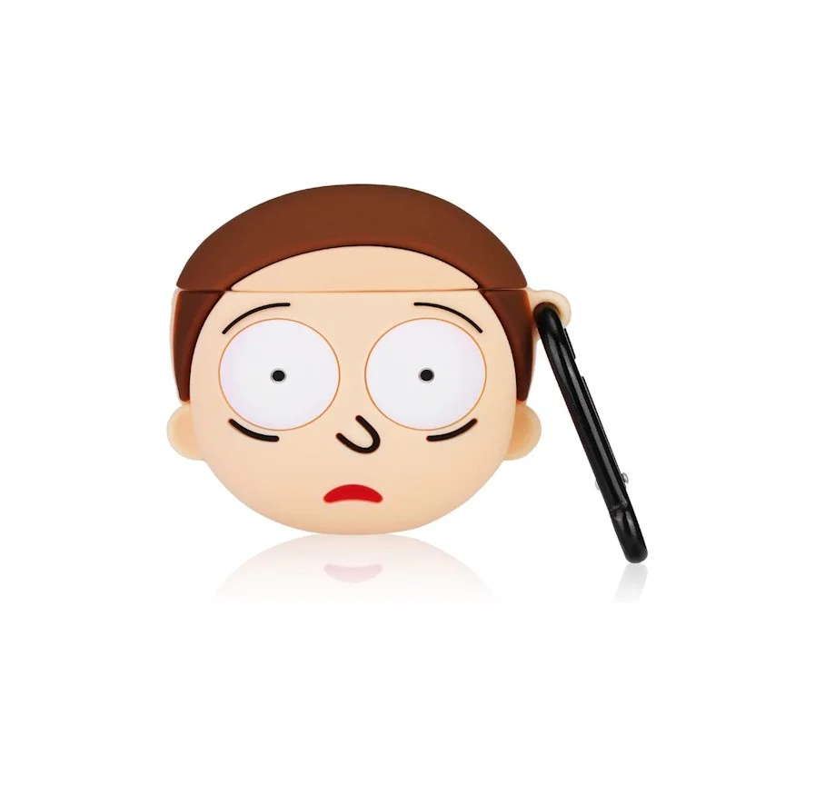Φωτογραφία προϊόντος: OEM Rick & Morty Θήκη Σιλικόνης 3D για Apple AirPods 1/2 - Morty