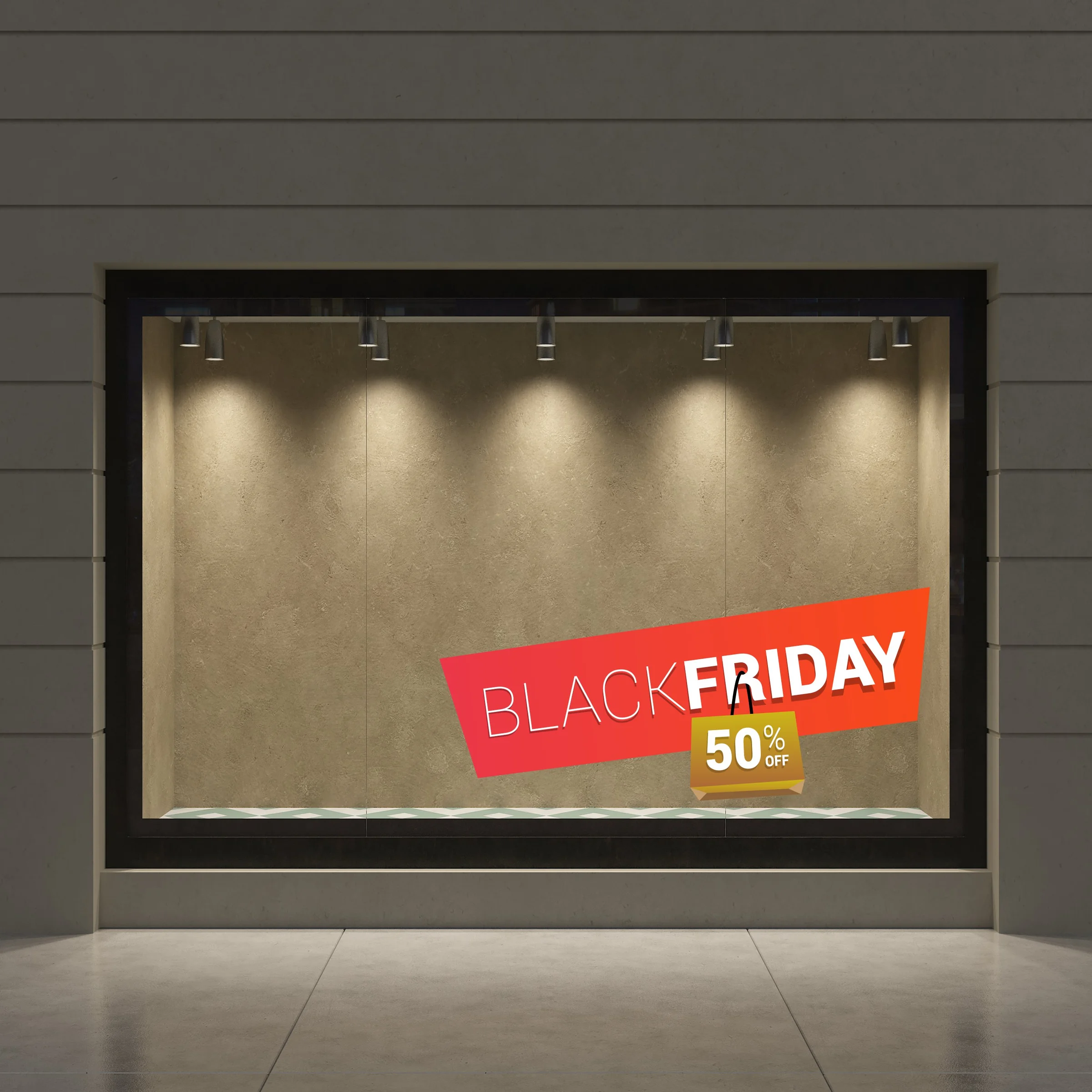 Φωτογραφία προϊόντος: Black Friday Βιτρίνα - Με Ποσοστό Έκπτωσης