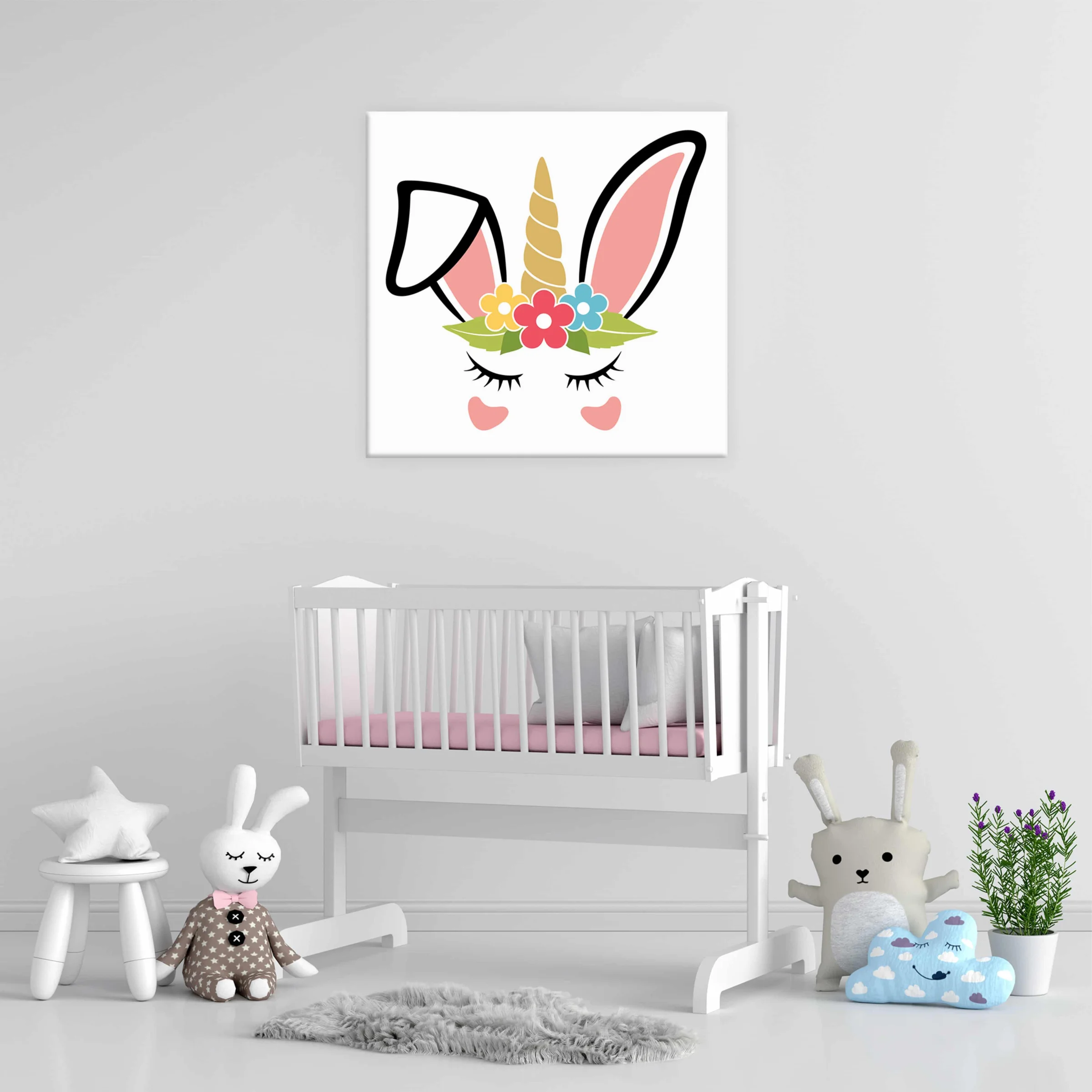 Φωτογραφία προϊόντος: Πίνακας Σε Καμβά - Unicorn Bunny
