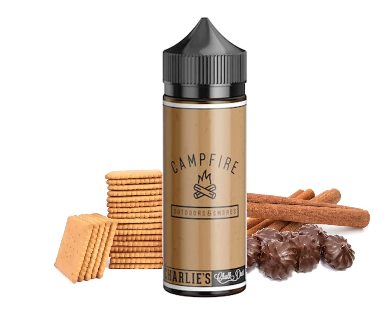 Φωτογραφία προϊόντος: Charlie’s Chalk Dust Flavor Shot Campfire 30ml/120ml
