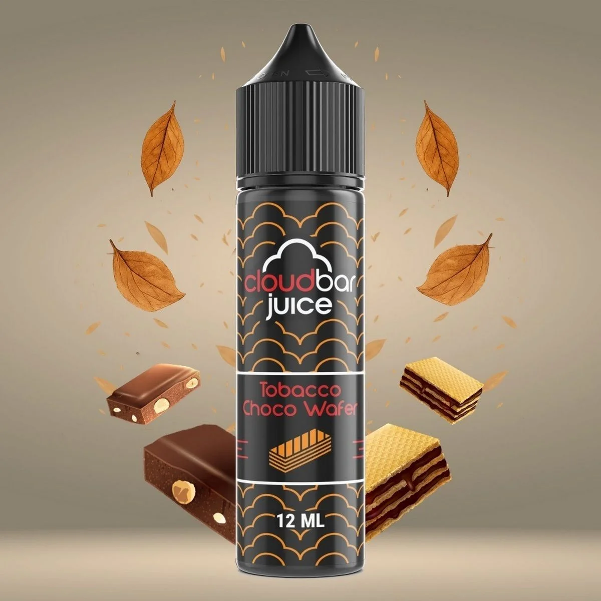 Φωτογραφία προϊόντος: Cloud Bar Juice Flavor Shot Tobacco Choco Wafer 12ml/60ml