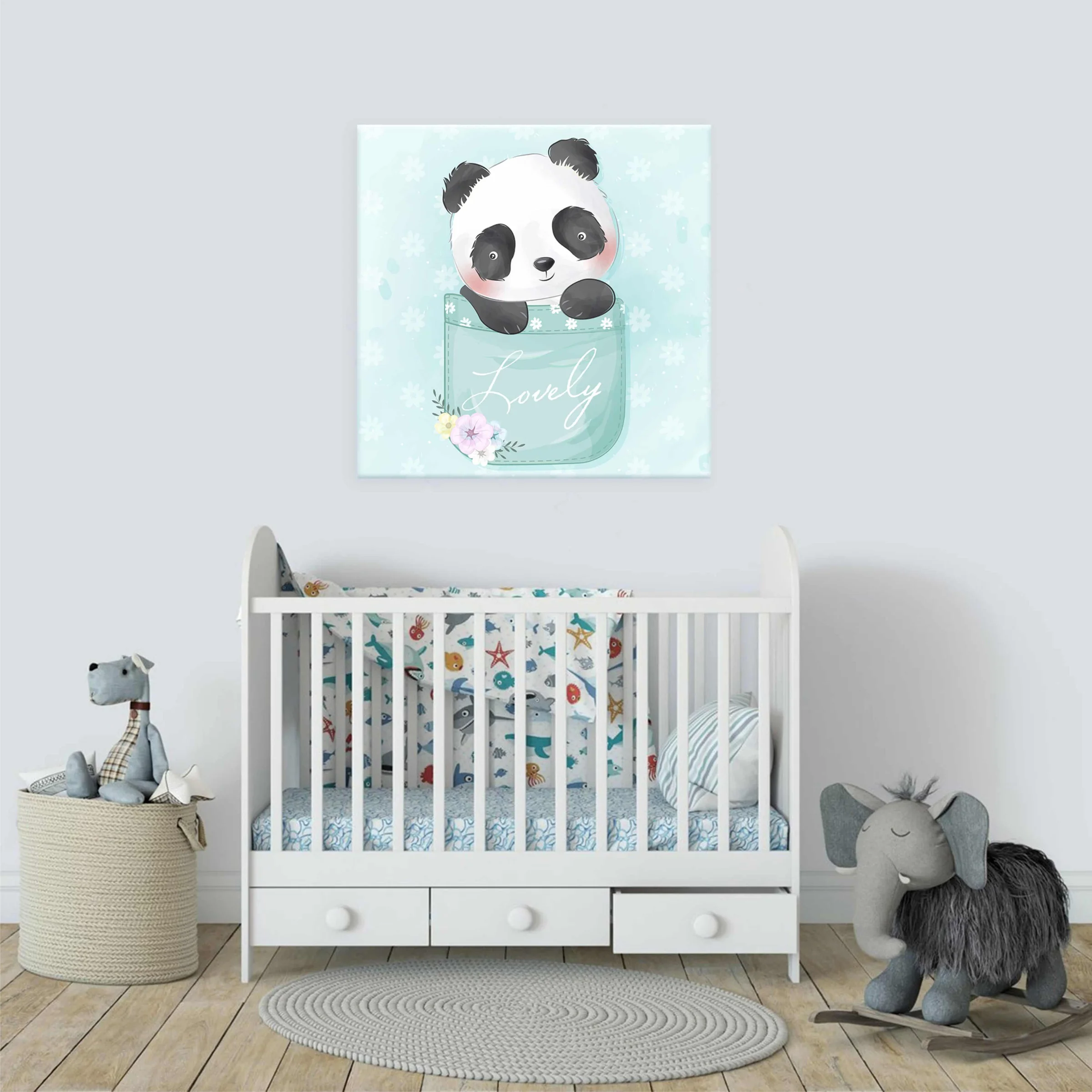Φωτογραφία προϊόντος: Πίνακας Σε Καμβά - Lovely Panda
