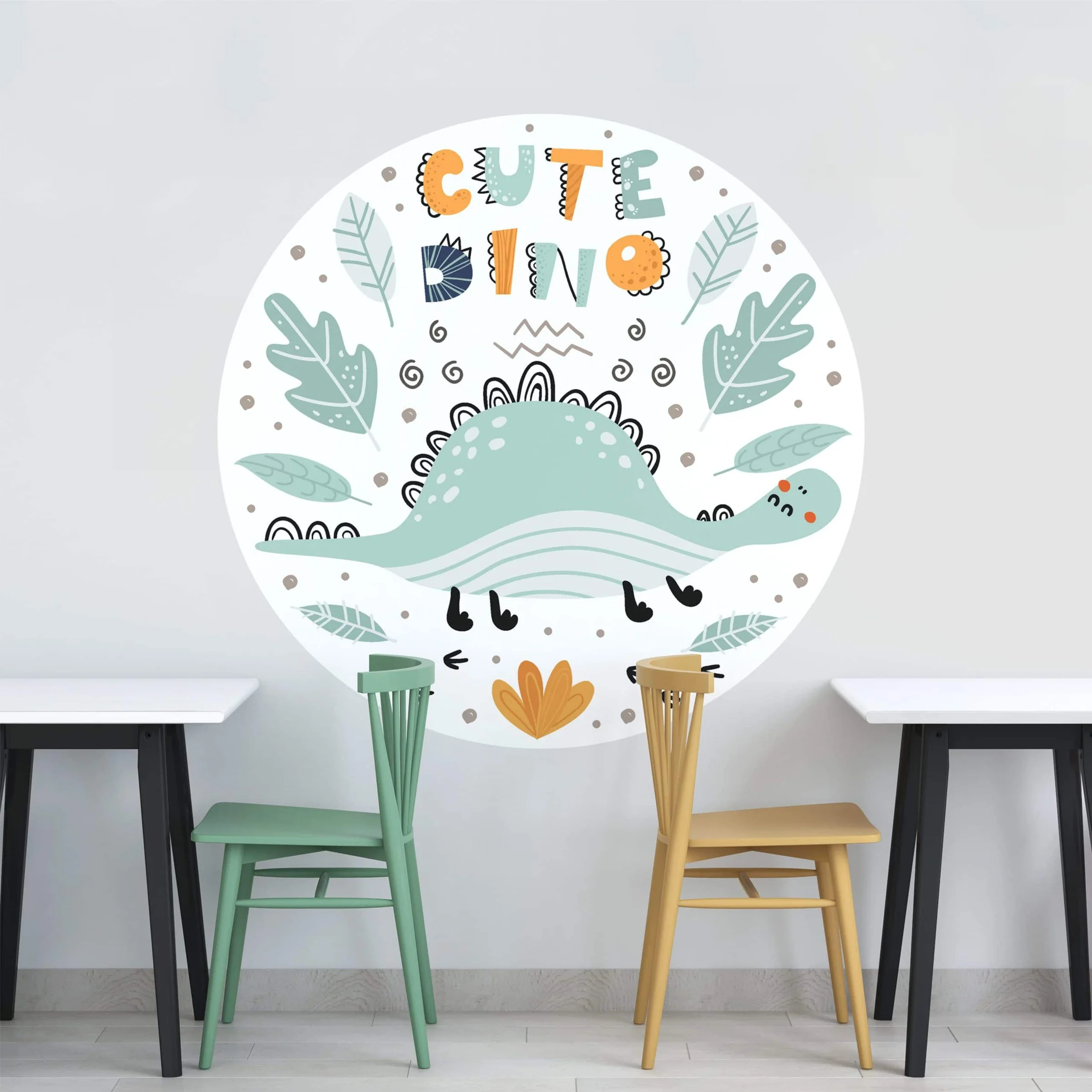 Φωτογραφία προϊόντος: Αυτοκόλλητο Τοίχου - Cute Dino