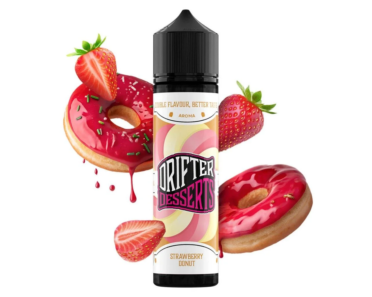 Φωτογραφία προϊόντος: Drifter Desserts Strawberry Donut 12ml/60ml Flavorshot