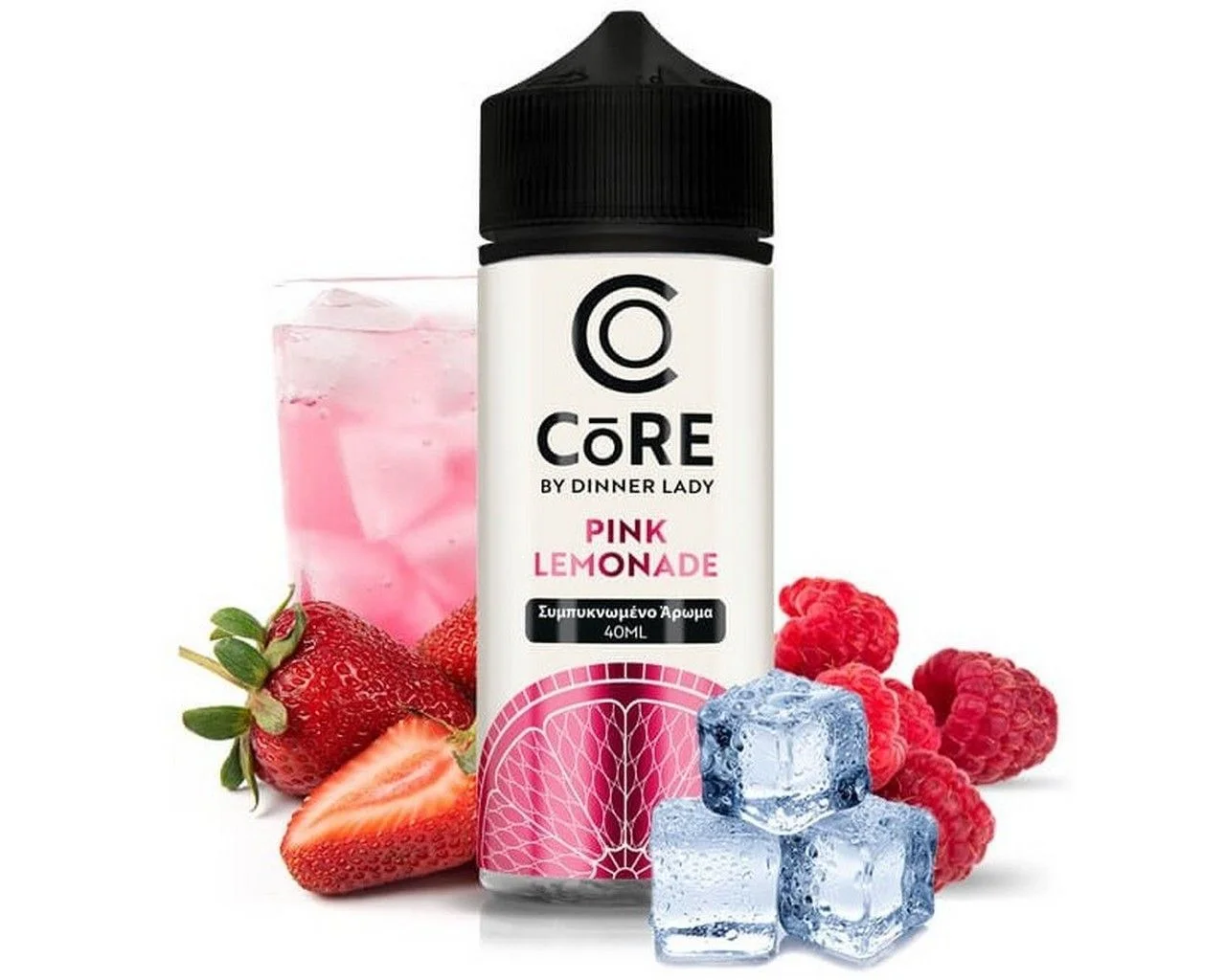 Φωτογραφία προϊόντος: Dinner Lady Core Flavour Shot Pink Lemonade 40/120ml