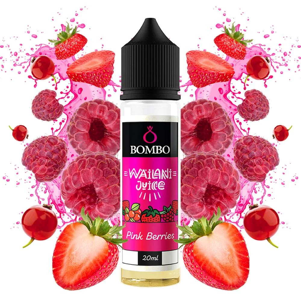 Φωτογραφία προϊόντος: Bombo Wailani Juice Flavor Shot Pink Berries 20ml/60ml