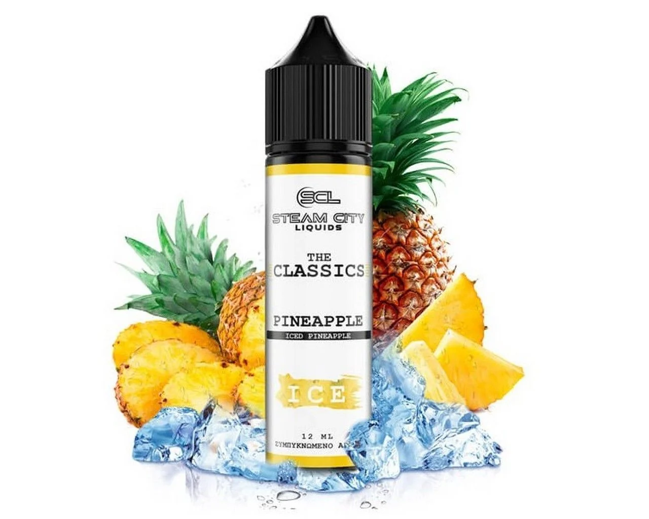 Φωτογραφία προϊόντος: Steam City Flavour Shot Pineapple Ice 12ml/ 60ml