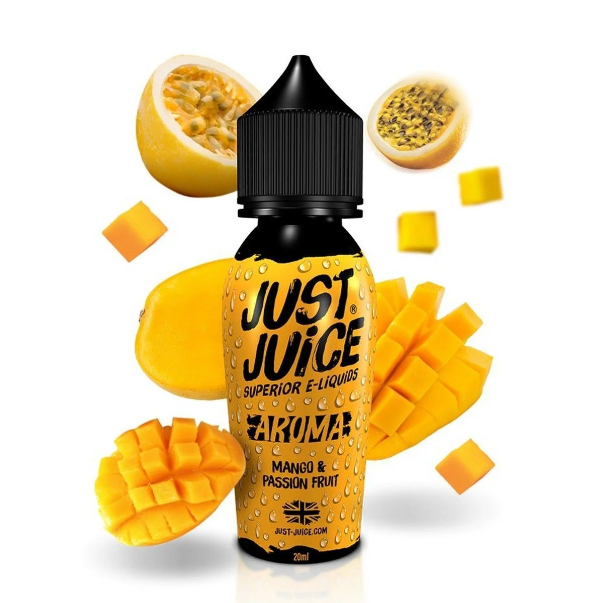 Φωτογραφία προϊόντος: Just Juice Flavour Shot Mango + Passion Fruit 20ml/60ml