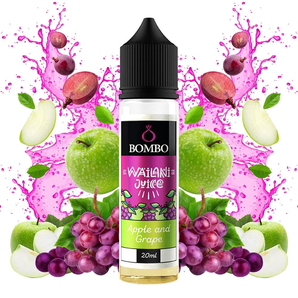 Φωτογραφία προϊόντος: Bombo Wailani Juice Flavor Shot Apple and Grape 20ml/60ml