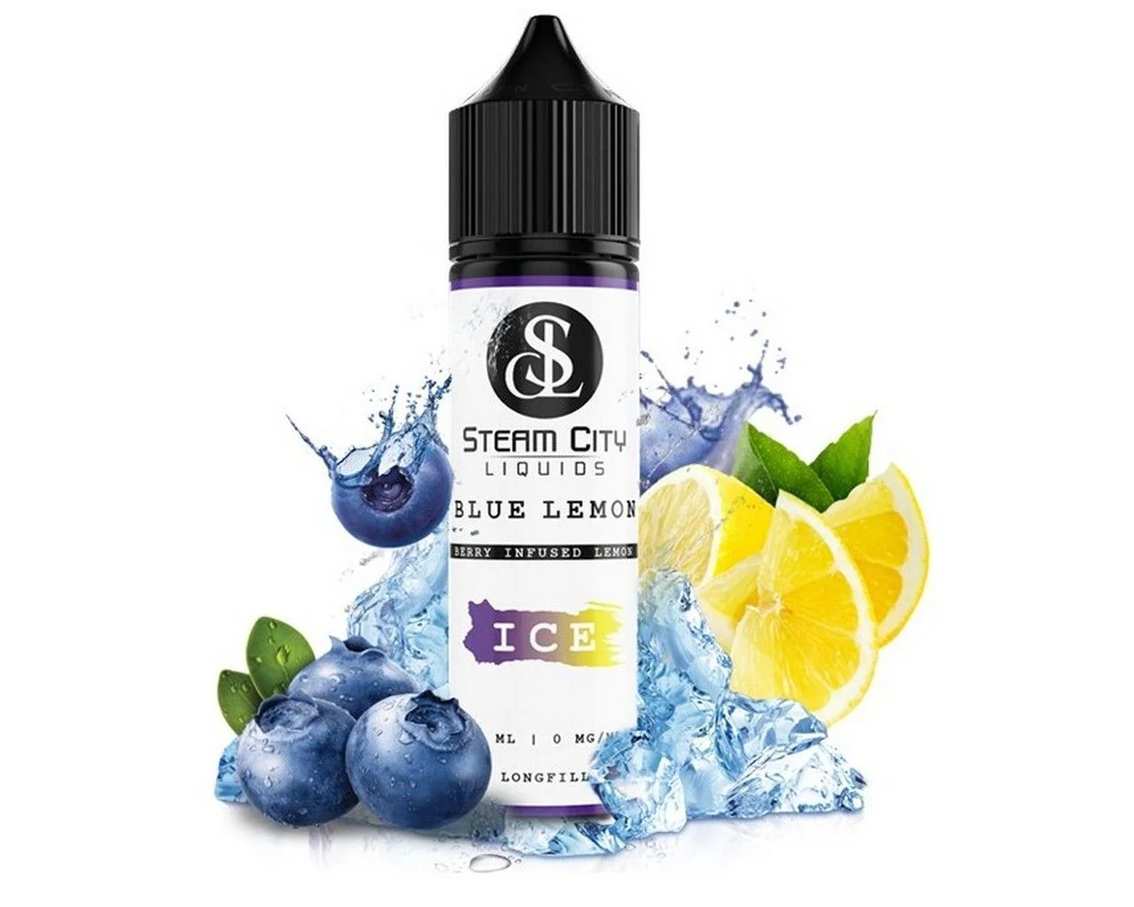 Φωτογραφία προϊόντος: Steam City Flavour Shot Blue Lemon 12ml/ 60ml