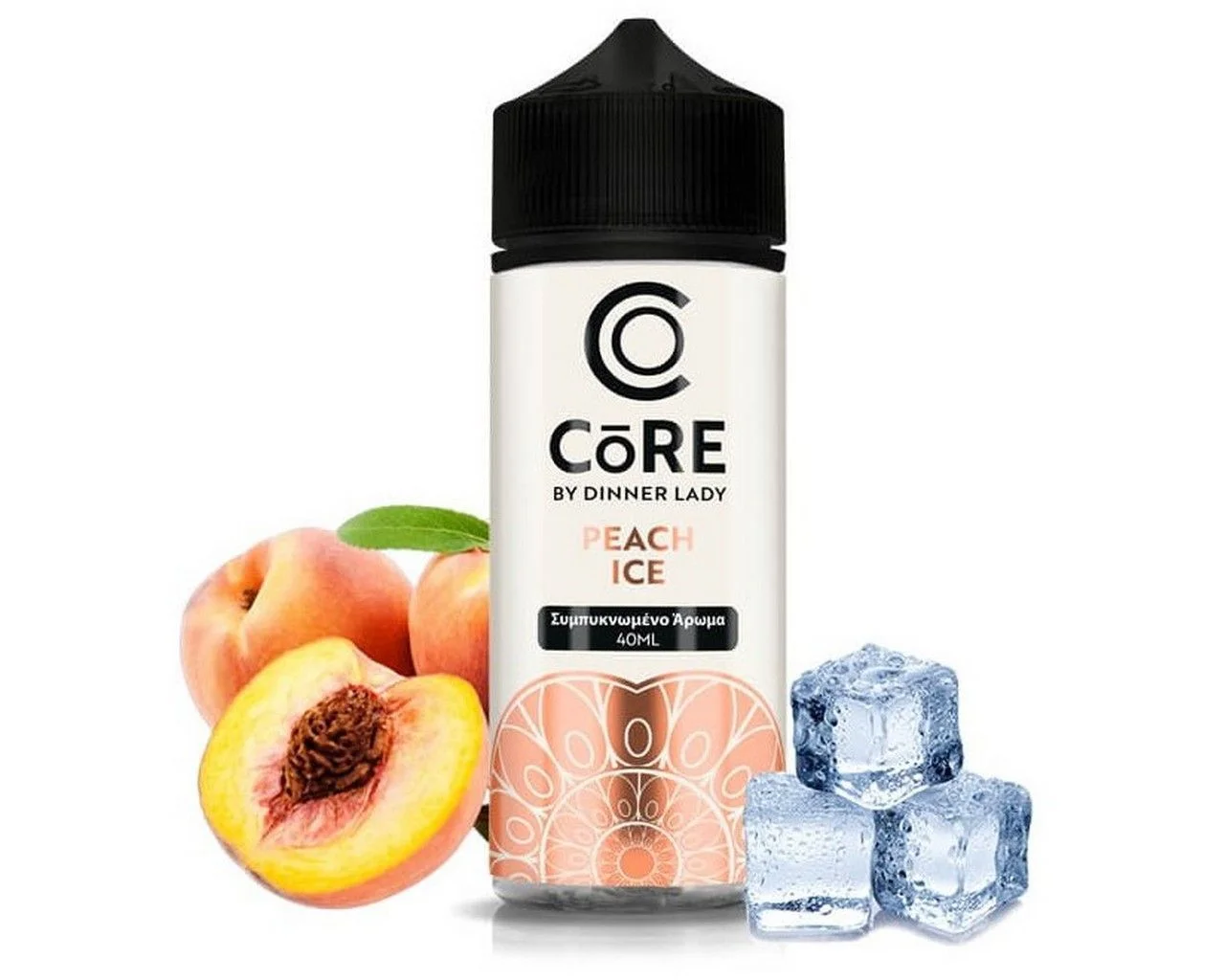 Φωτογραφία προϊόντος: Dinner Lady Core Flavour Shot Peach Ice 40/120ml