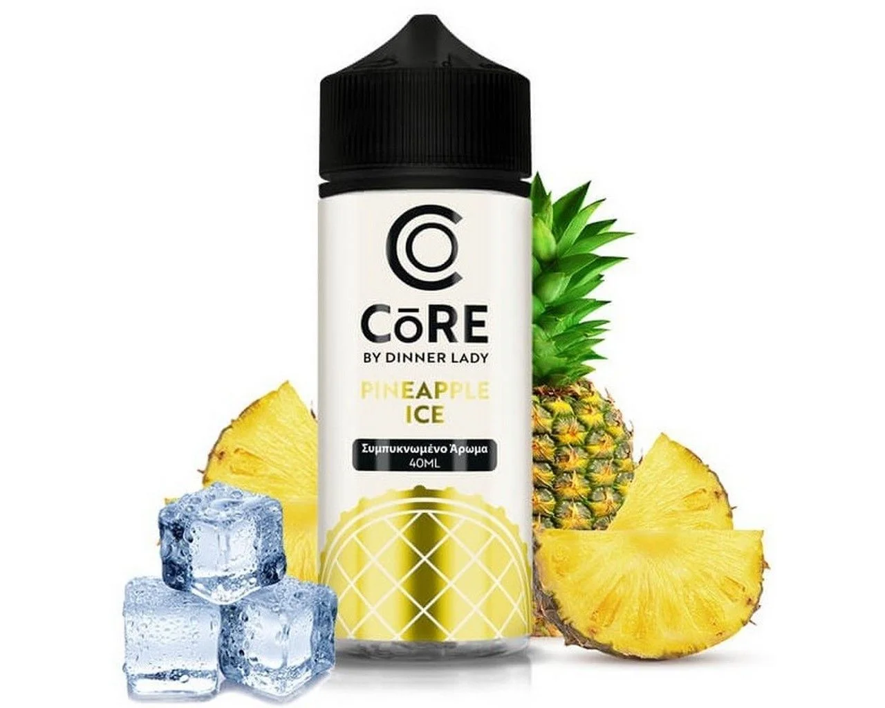 Φωτογραφία προϊόντος: Dinner Lady Core Flavour Shot Pineapple Ice 40/120ml
