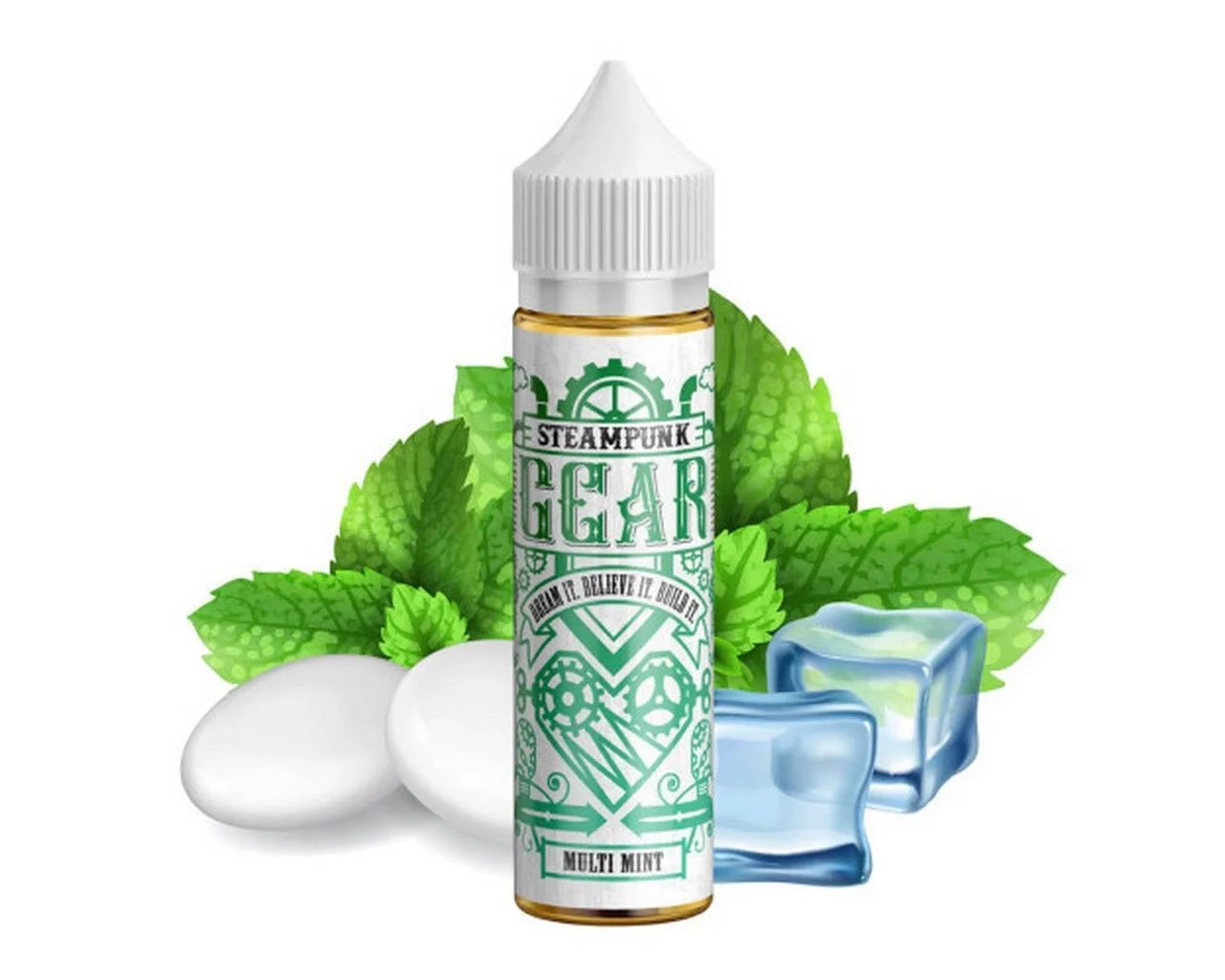 Φωτογραφία προϊόντος: Steampunk Gear Flavor Shots Multi Mint 20ml/60ml