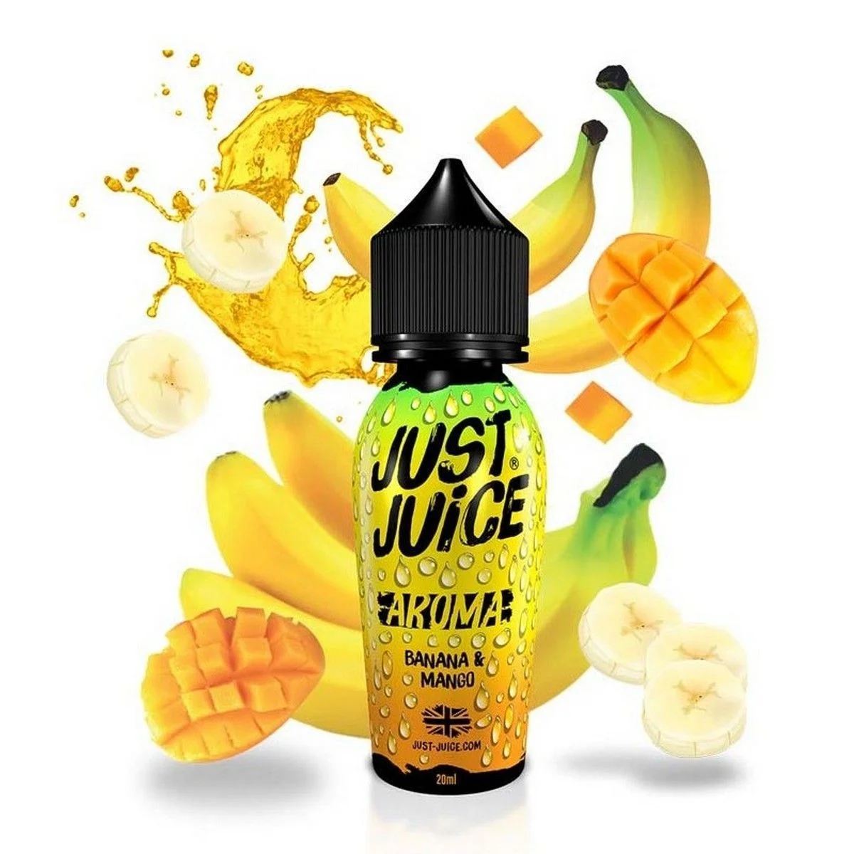 Φωτογραφία προϊόντος: Just Juice Flavour Shot Banana + Mango 20ml/60ml