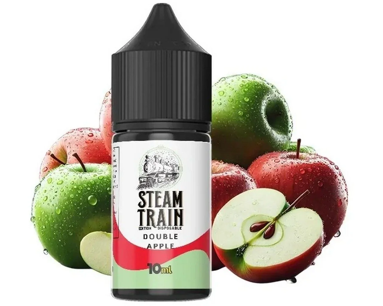 Φωτογραφία προϊόντος: Steam Train Disposable Edition Flavorshot Double Apple 10ml/30ml