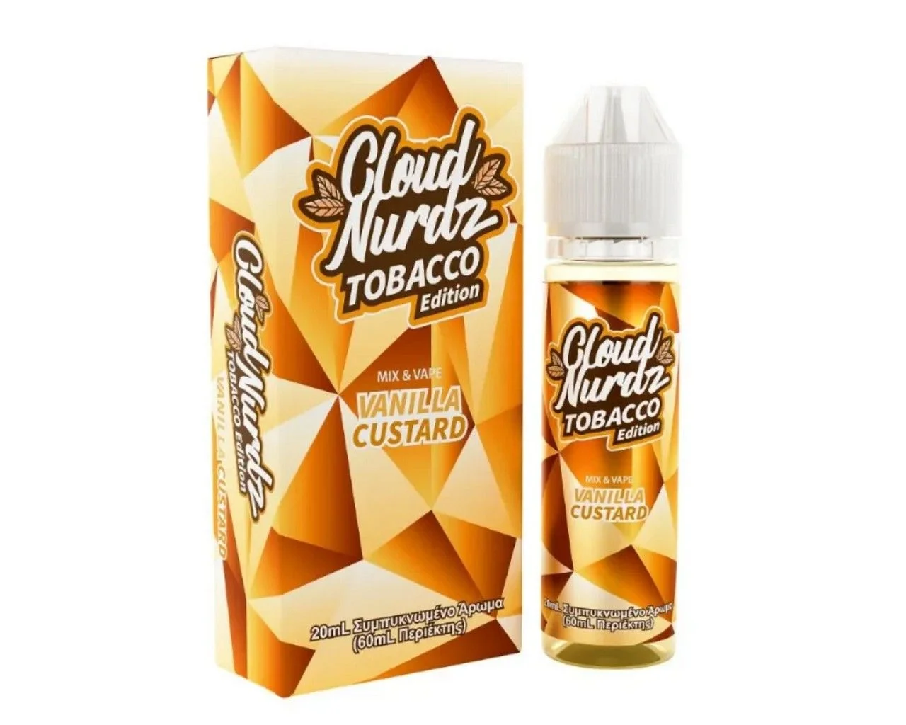Φωτογραφία προϊόντος: Cloud Nurdz Vanilla Custard Tobacco Flavor Shot 20ml/60ml