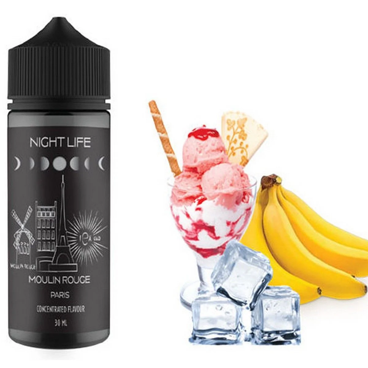 Φωτογραφία προϊόντος: Night Life Flavor Shot Moulin Rouge 30ml/120ml