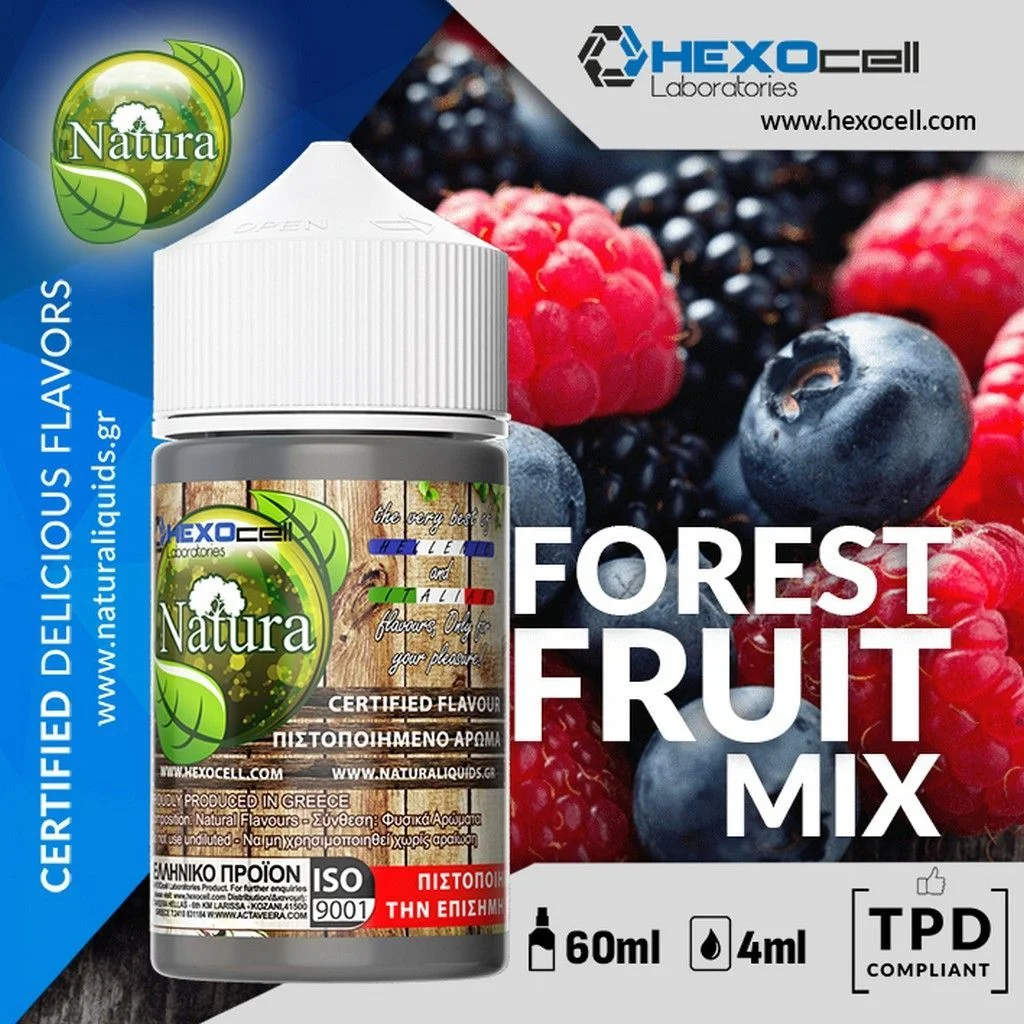 Φωτογραφία προϊόντος: Natura Hypermix Ultra Flavorshot Forest Fruit Mix 4ml/60ml