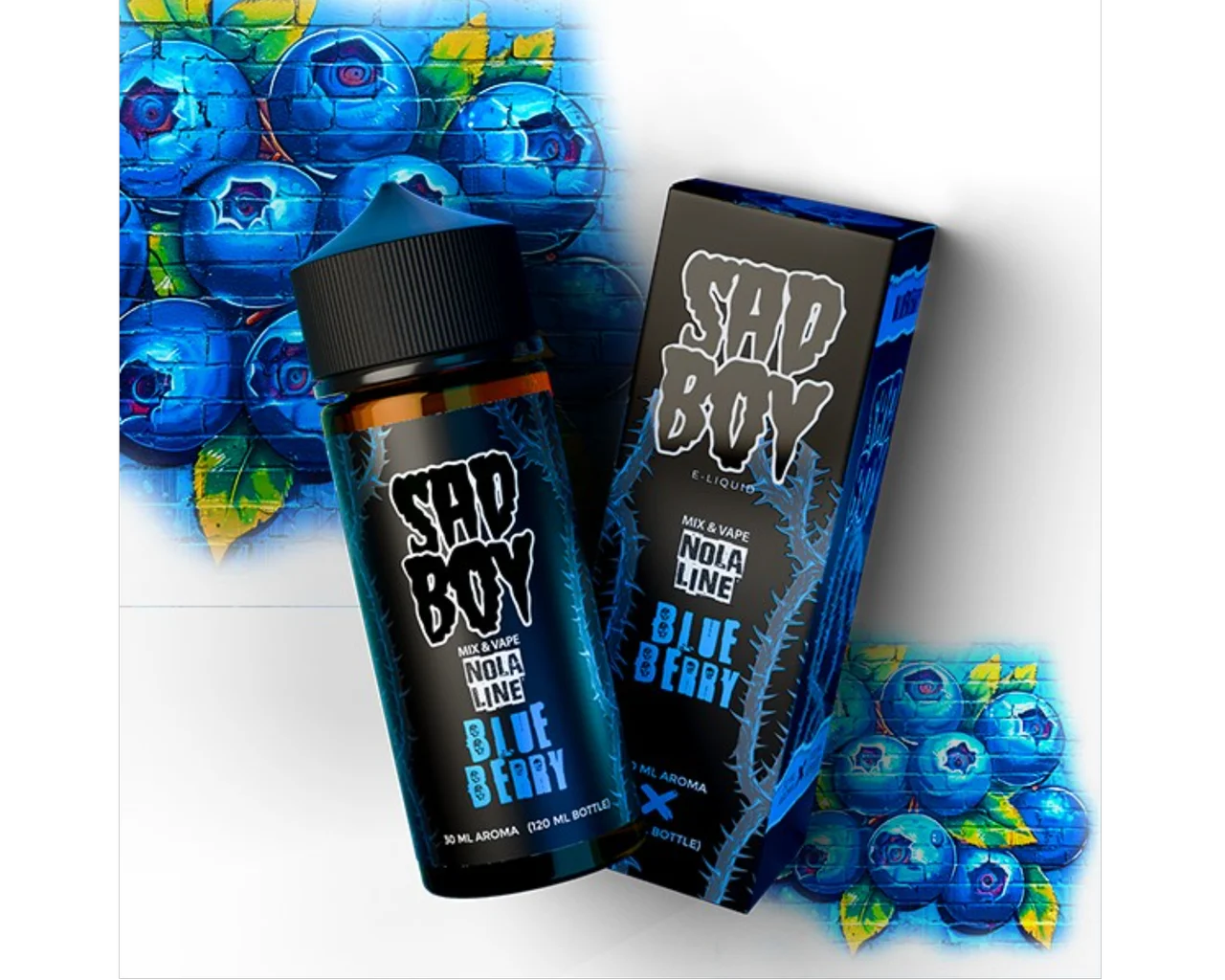 Φωτογραφία προϊόντος: Sadboy Blueberry Nola Flavor Shot 30ml/120ml