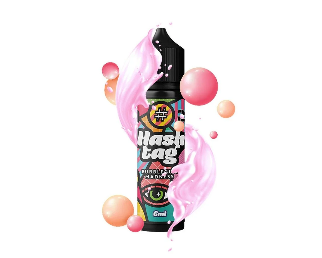 Φωτογραφία προϊόντος: Hashtag Flavorshot Bubblegum Madness 6ml/60ml