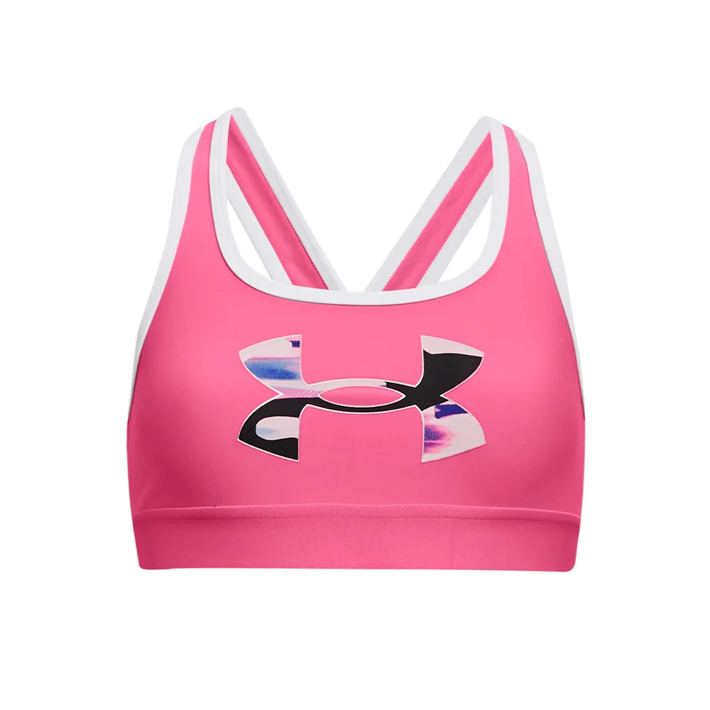 Φωτογραφία προϊόντος: Under Armour Girl's Crossback Graphic Print Bra Ροζ 1373867-640 (Under Armour)