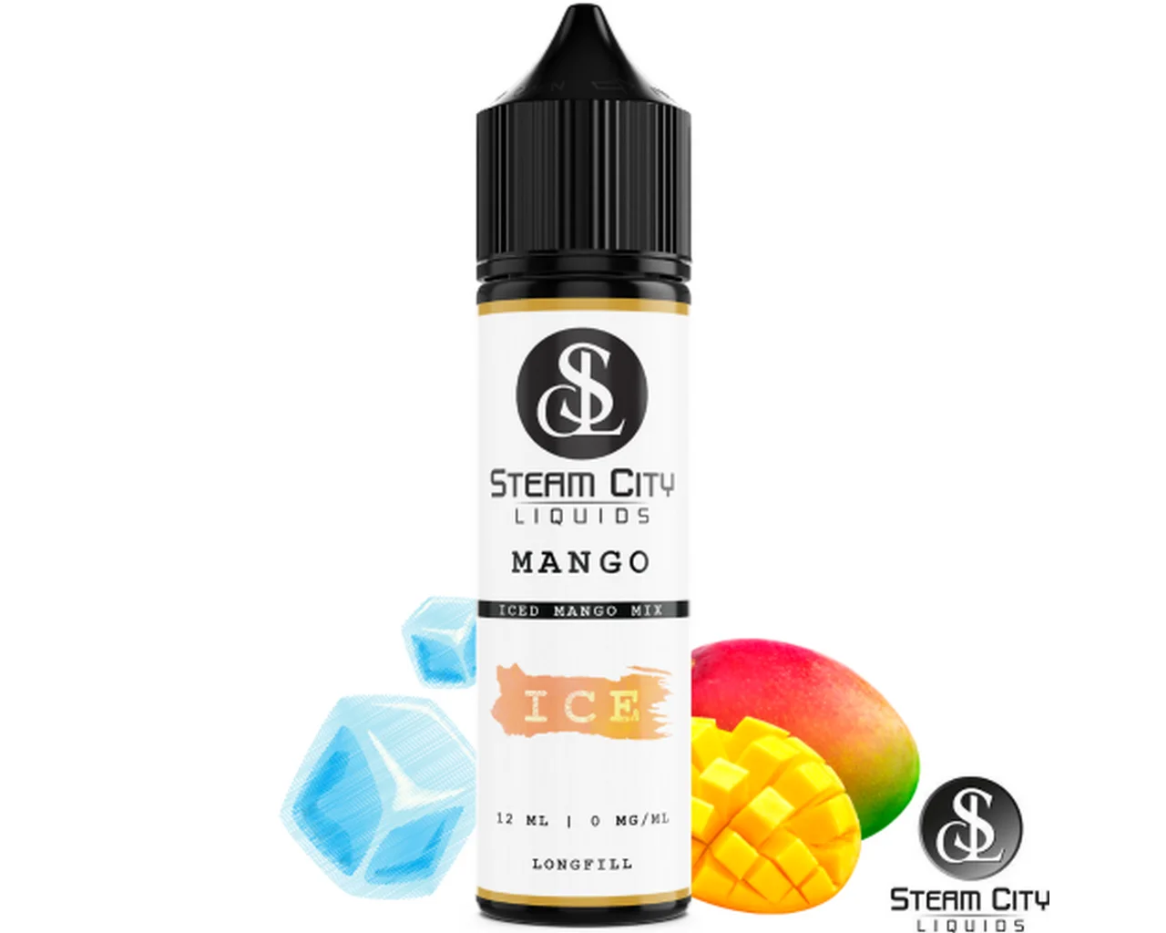 Φωτογραφία προϊόντος: Steam City Flavour Shot Mango ice 60ml