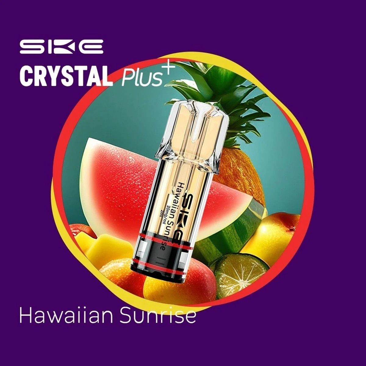 Φωτογραφία προϊόντος: SKE Crystal Plus Pod Hawaiian Sunrise 2ml | 20mg