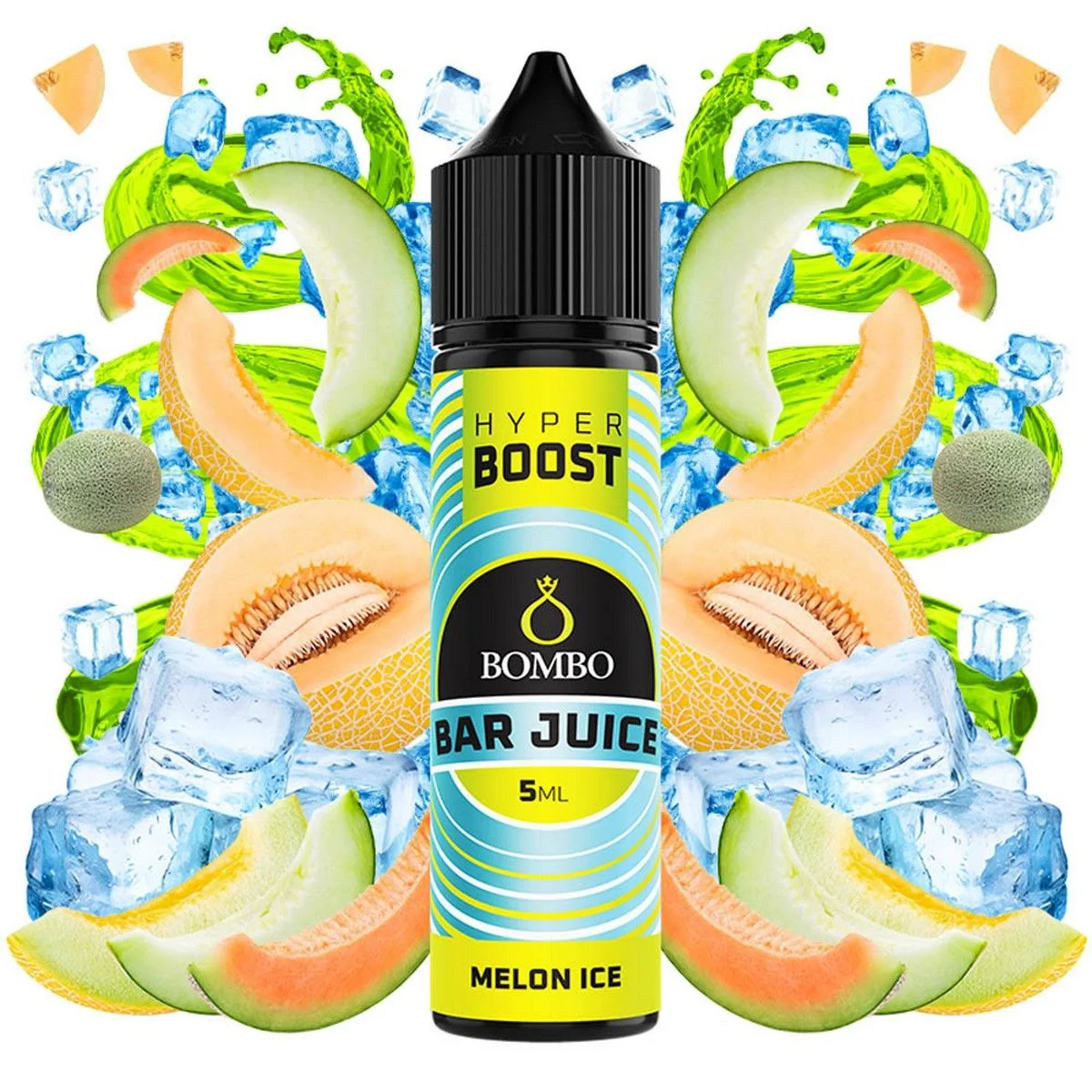 Φωτογραφία προϊόντος: Bombo Bar Juice Hyper Boost Flavor Shot Melon Ice 5ml/60ml
